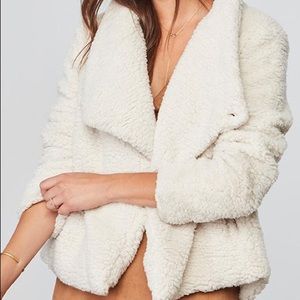 Bbdakota Ivory Sherpa jacket